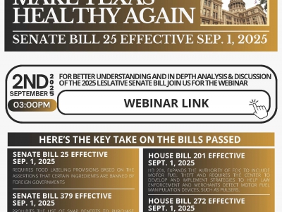 NTBA - TFFA Texas Bills Update Webinar